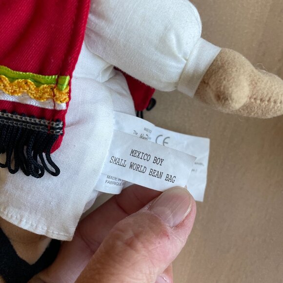 Bundle of Vintage Disney Store It's A Small World Bean Bag Plush Toys - Picture 8 of 14